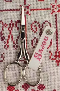 Paire De Ciseaux Broderie Lentille Prony