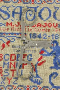 Paire De Ciseaux Broderie Pliante étui Bleu 3 Paire De Ciseaux Broderie Pliante étui Bleu – Image 3