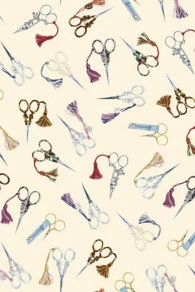 Pique-épingles En Tissu Ciseaux Broderie Sajou 4 Pique-épingles En Tissu Ciseaux Broderie Sajou – Image 4