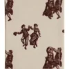 Porte-cartes Toile Cirée Abreuvoir Marron