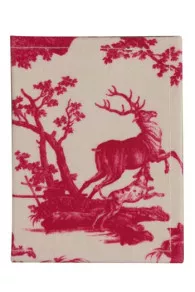 Porte-cartes Toile Cirée Plaisirs Rose