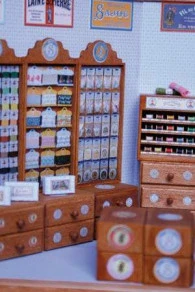 Présentoir Bois Miniature Rubans Coton 48 Cartes 5 Présentoir Bois Miniature Rubans Coton 48 Cartes – Image 5