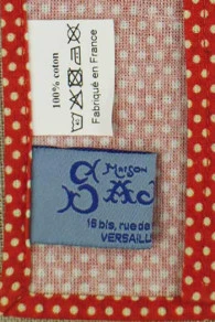 Quatre Serviettes Damas Rouge 1 Et 2 4 Quatre Serviettes Damas Rouge 1 Et 2 – Image 4