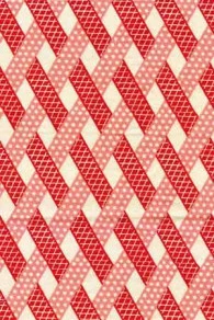 Sept Lingettes Lavables Toile De Jouy Rouge 6 Sept Lingettes Lavables Toile De Jouy Rouge – Image 6