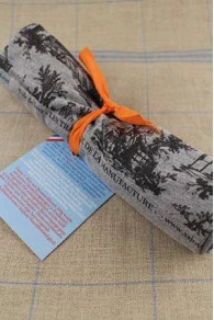 T-shirt Gris Chiné Toile De Jouy Noir - Taille S 6 T-shirt Gris Chiné Toile De Jouy Noir - Taille S – Image 6