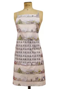 Tablier De Cuisine Tissu Belle Ville De Paris