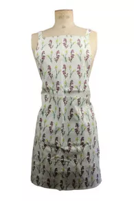 Tablier De Cuisine Tissu Iris Et Narcisses