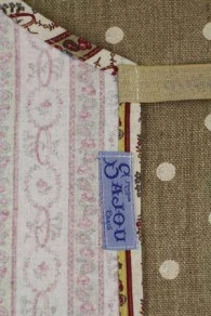 Tablier De Cuisine Tissu Léontine Rayé 4 Tablier De Cuisine Tissu Léontine Rayé – Image 4