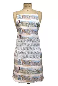 Tablier De Cuisine Tissu Versailles