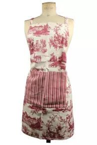 Tablier De Cuisine Toile De Jouy Bordeaux