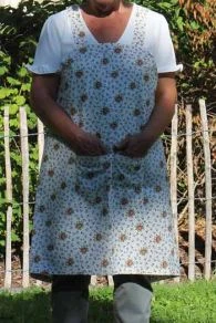 Tablier Japonais Tissu Marie Antoinette Trianon