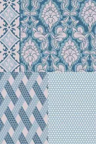 Tissu Coton Au Mètre Damas Carreaux Rouges 4 Tissu Coton Au Mètre Damas Carreaux Rouges – Image 4