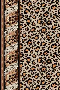 Tissu Coton Au Mètre Motif Léopard