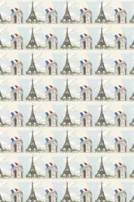 Tissu Coton Au Mètre Paris Tours Eiffel