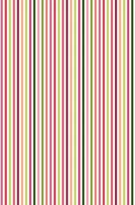 Tissu Coton Au Mètre Rayures Rose Et Vert