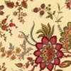 Tissu Indienne Au Mètre Fond Thé N°32