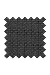 Toile Aïda Coton 5,5 Pts Coupon Noir