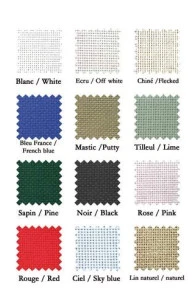 Toile Aïda Coton 5,5 Pts Coupon Rouge 4 Toile Aïda Coton 5,5 Pts Coupon Rouge – Image 4