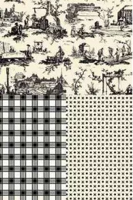 Toile De Jouy Au Mètre Travaux Noir 2 3 Toile De Jouy Au Mètre Travaux Noir 2 – Image 3