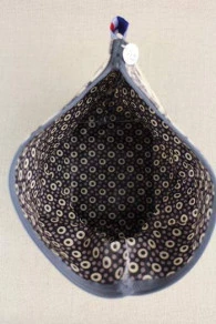 Trousse Toile Cirée Offrande Gris 4 Trousse Toile Cirée Offrande Gris – Image 4